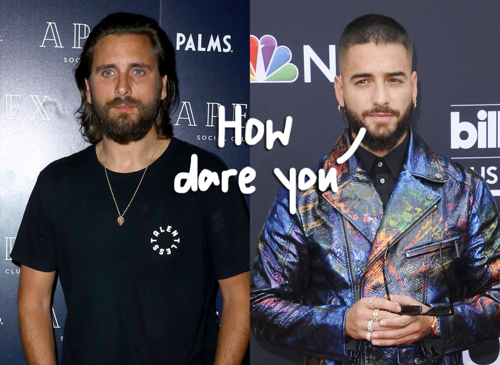 Scott Disick & Maluma Feuding On Twitter! Real Beef Or PR Stunt ...