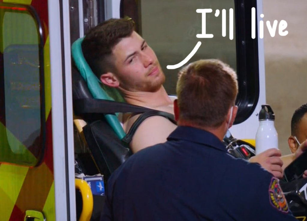 Nick Jonas bike crash nbc olympics
