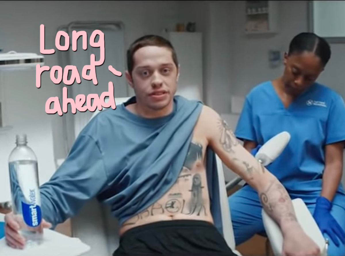 Pete Davidson Says He Has 'Two More Years' Of Tattoo