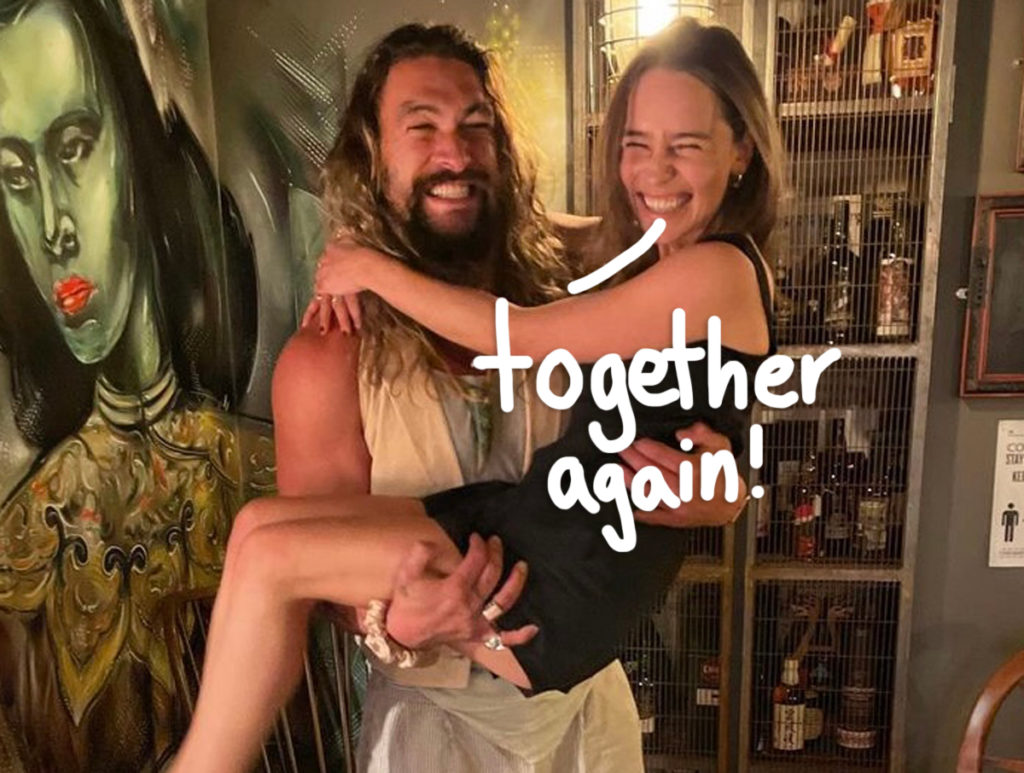 Emilia Clarke & Jason Momoa Treated Fans To A Mini Game Of ...