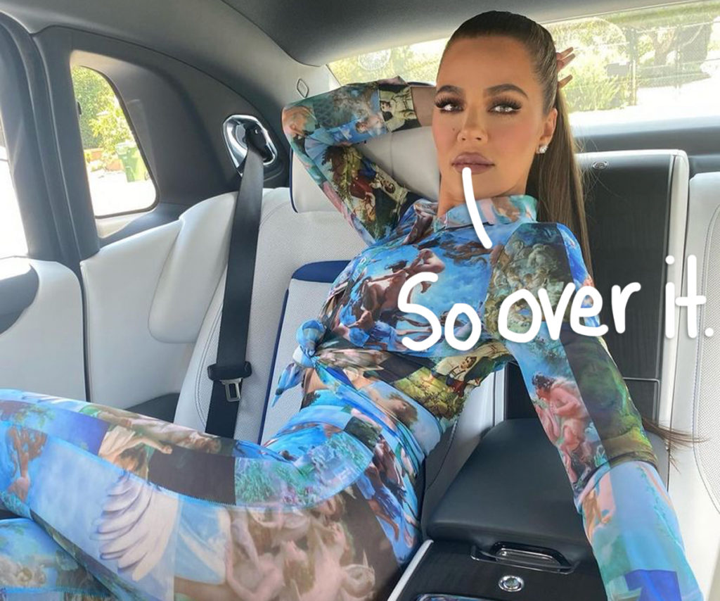 Khloé Kardashian Slams The ‘Fake S**t’ Being Spread About Her Personal Life!