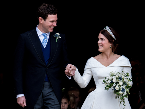 Princess Eugenie and Jack Brooksbank as man and wife after their dream wedding