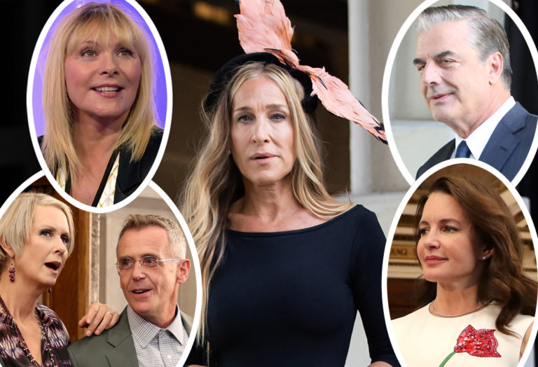 Sex And The City Revival Cast Seen Filming FUNERAL! Rumor Is It's A