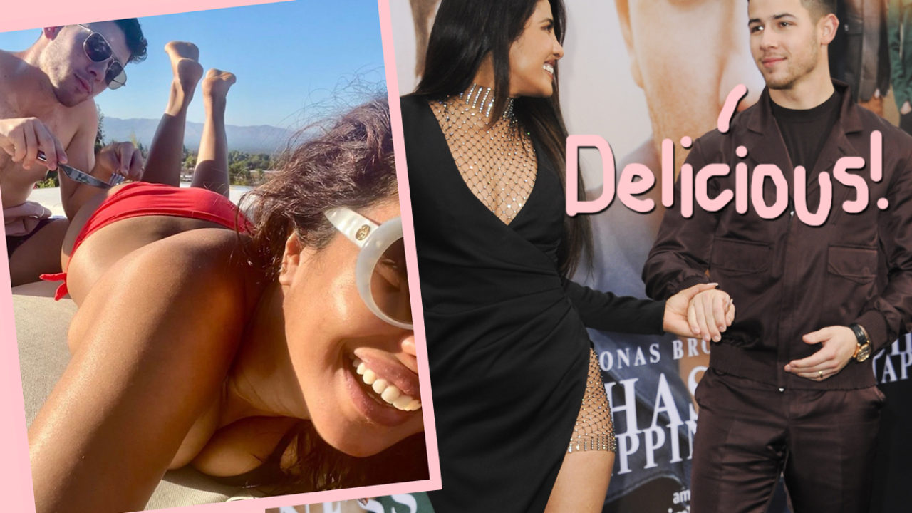 Nick Jonas Enjoys His 'Snack' Of A Wife Priyanka Chopra! - Perez Hilton