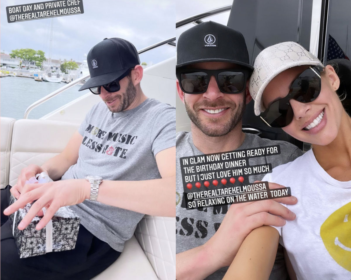 Heather Rae Young Showers Soulmate Tarek El Moussa With Surprises For 40th Birthday Perez