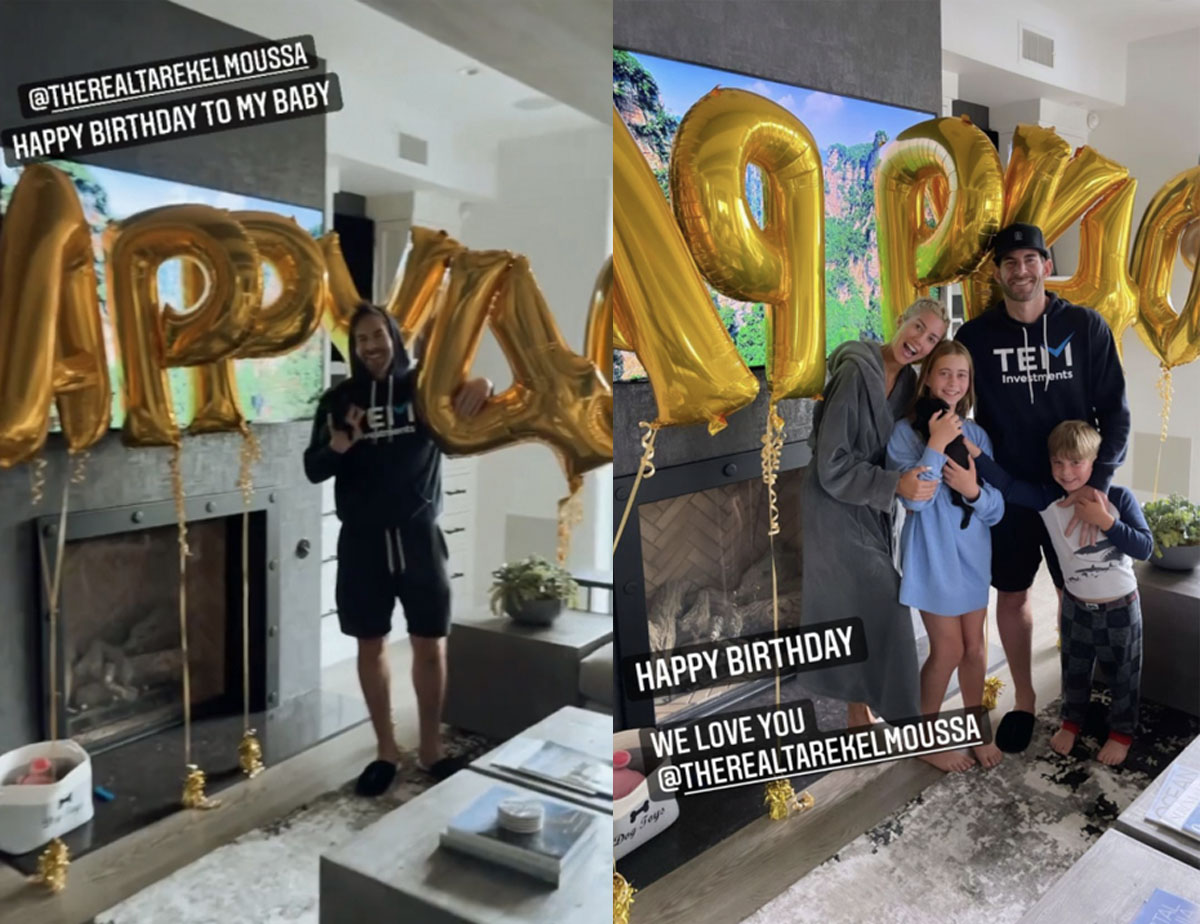 Heather Rae Young Showers Soulmate Tarek El Moussa With Surprises For 40th Birthday