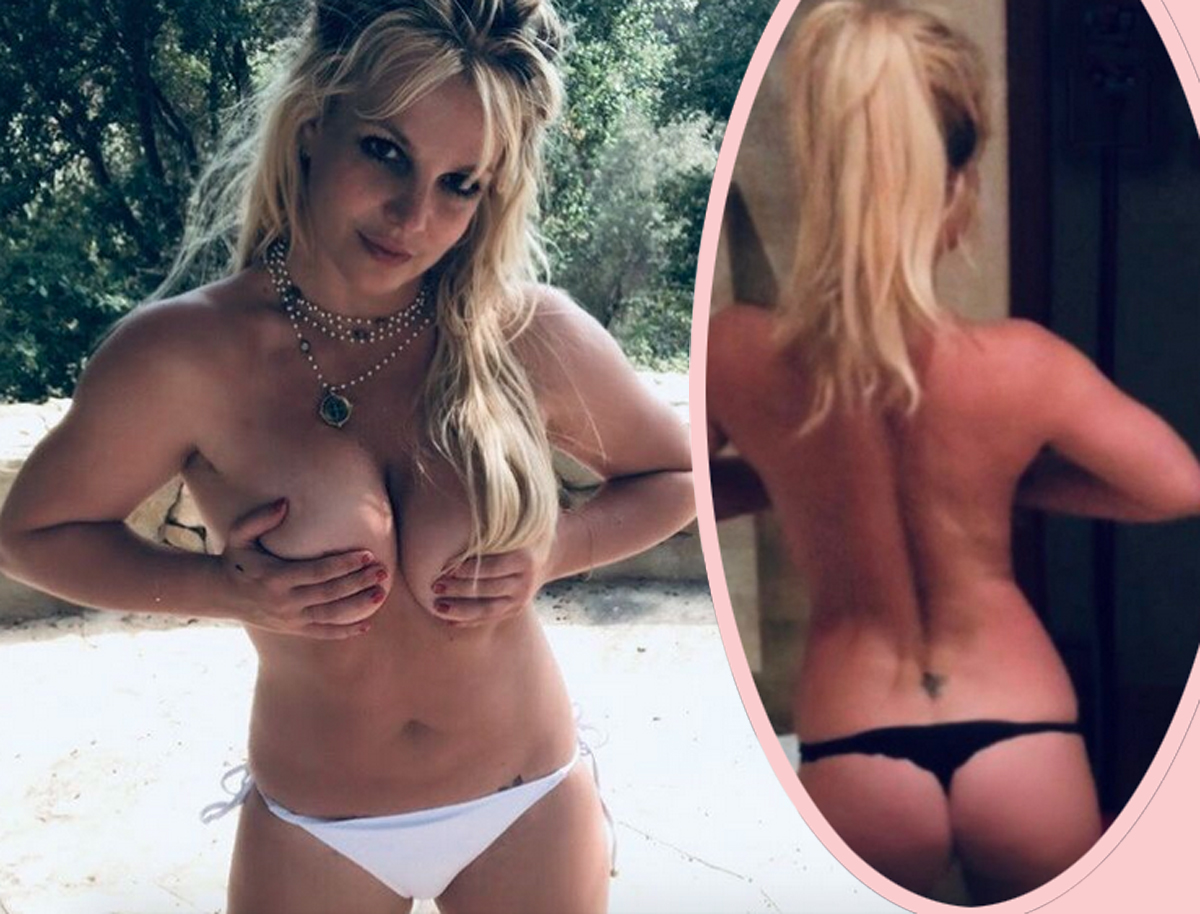 Britney Butt Naked Spear Sean Biggerstaff Instagram