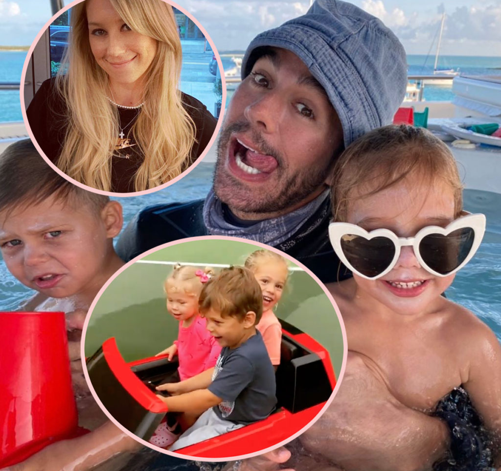 Enrique Iglesias & Anna Kournikova's Kids Have His Album Promo Handled ...