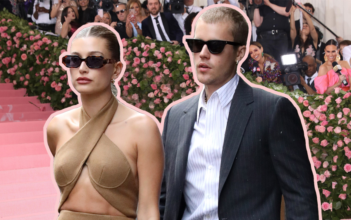 Hailey and Justin Bieber at the 2021 Met Gala