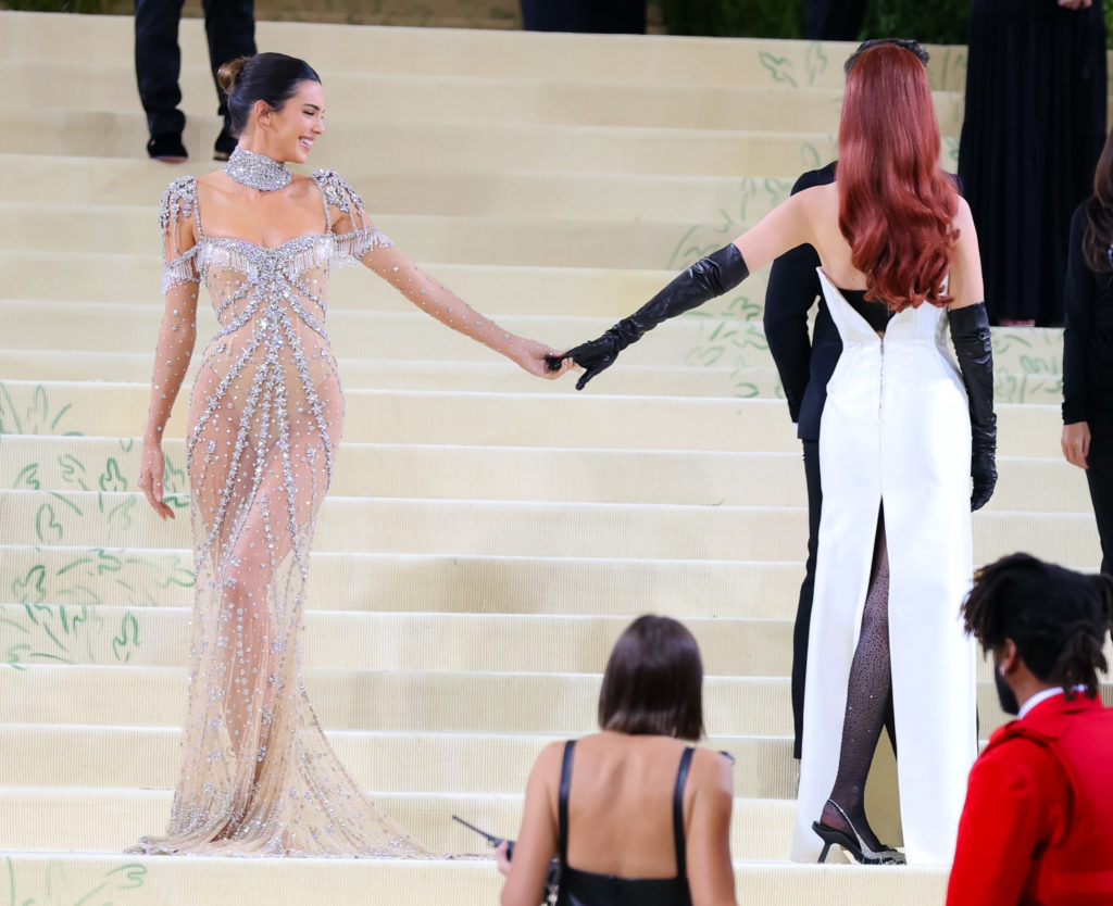Kendall Jenner & Gigi Hadid Wear Givenchy & Prada For Met Gala 2021 ...