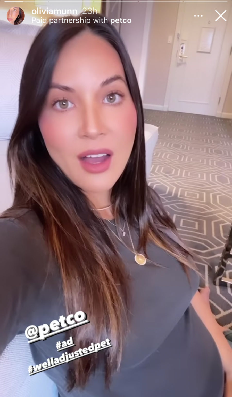 Olivia Munn Gives First Glimpse Of Her Baby Bump On Instagram! - Perez ...