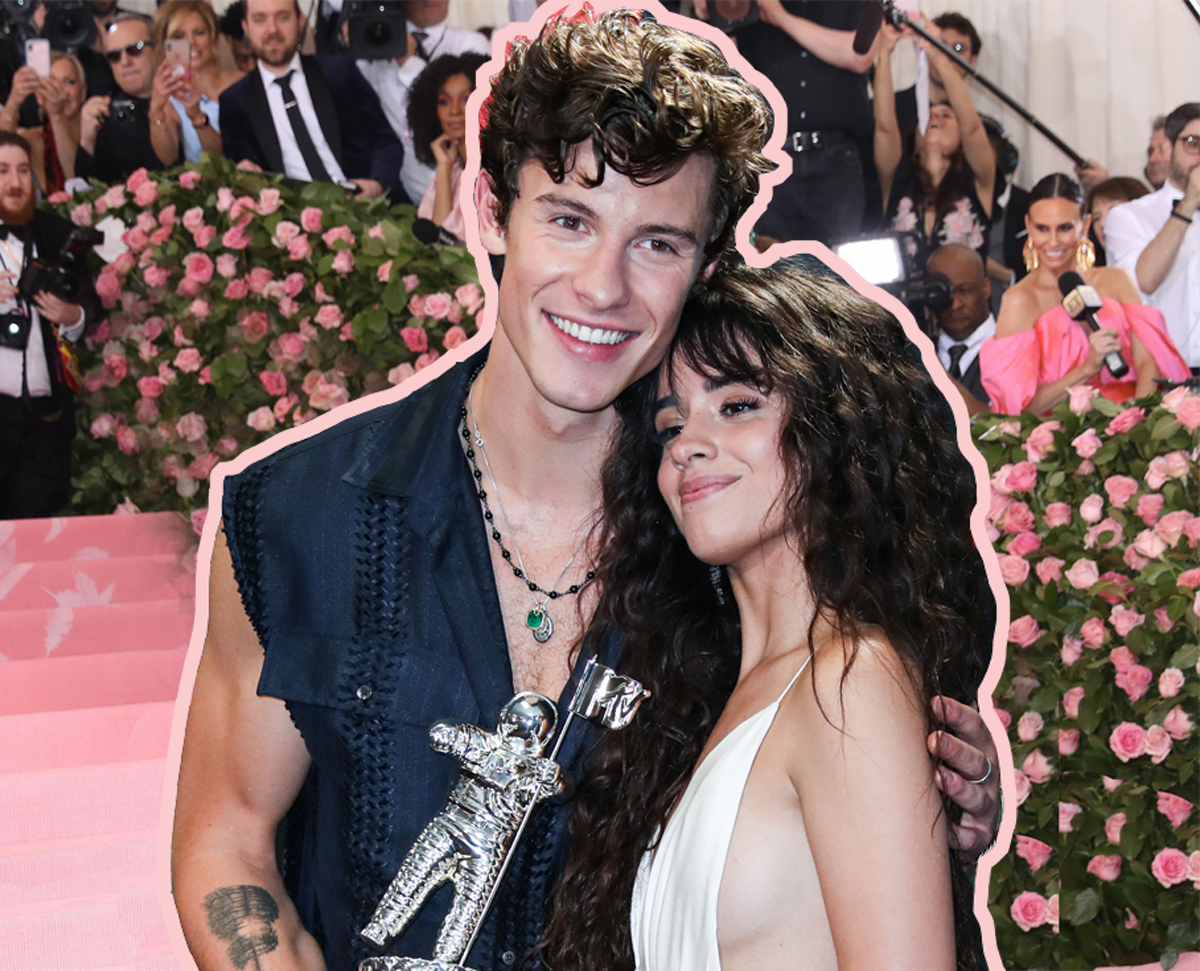 Camila Cabello and Shawn Mendes at 2021 Met Gala