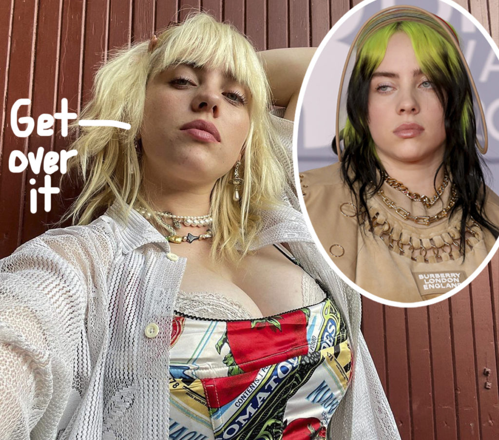 Billie Eilish Lost 100,000 Followers After She Posted Photo Of