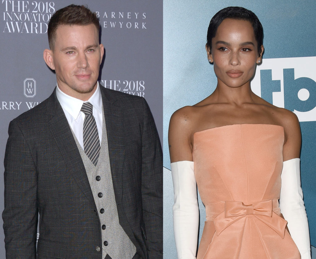 Channing Tatum & Zoë Kravitz Supposedly 'Didn't Take Their Hands Off Each Other' At Met Gala After-Party!