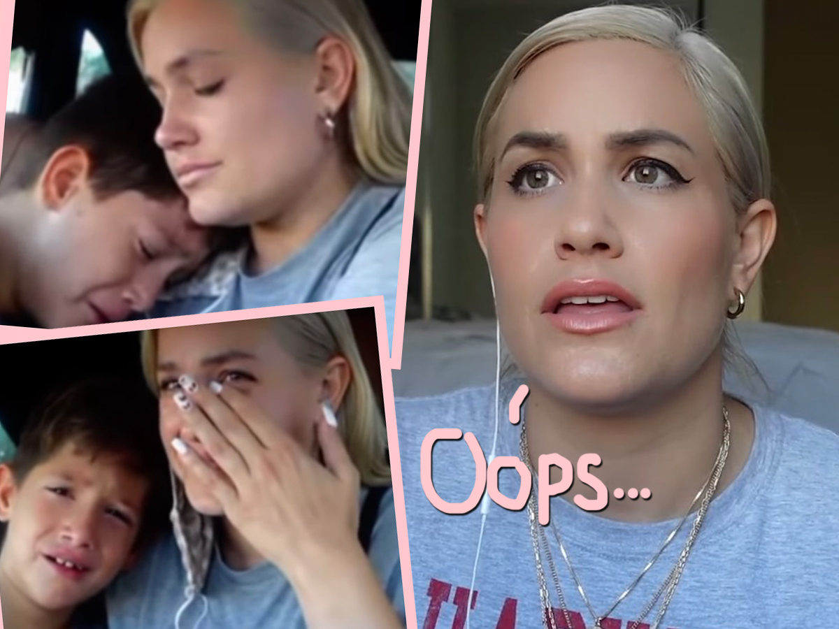 Mommy Vlogger Deletes Channel After Getting Caught Forcing Her Kid To Cry On Camera - Hilton