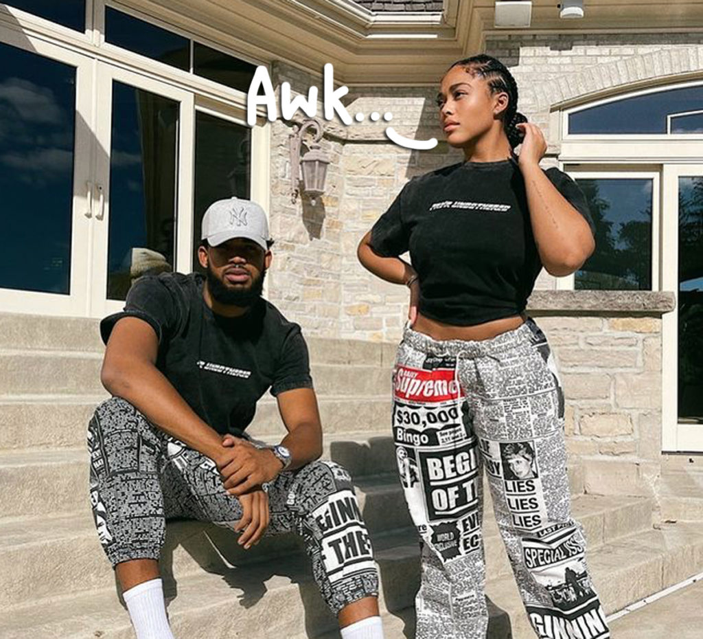 Jordyn Woods Karl-Anthony Towns brother comment