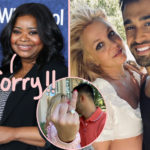 Octavia Spencer Apologizes For Britney Spears 'Prenup' Comment & Sam Asghari Responds!