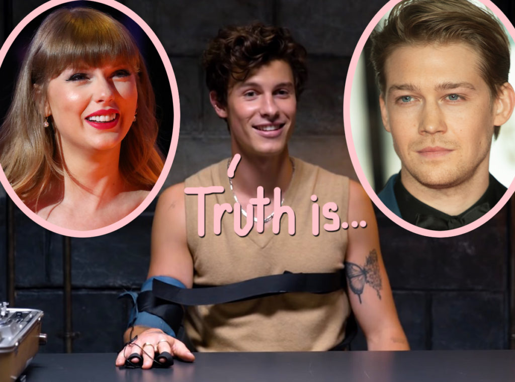 Shawn Mendes Being Forced To Reveal How He REALLY Feels About Taylor  Swift's Boyfriend Joe Alwyn Is So Cringe! WATCH! - Perez Hilton