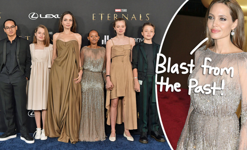 Angelina Jolie Wore Balmain To The 'Eternals' LA Premiere