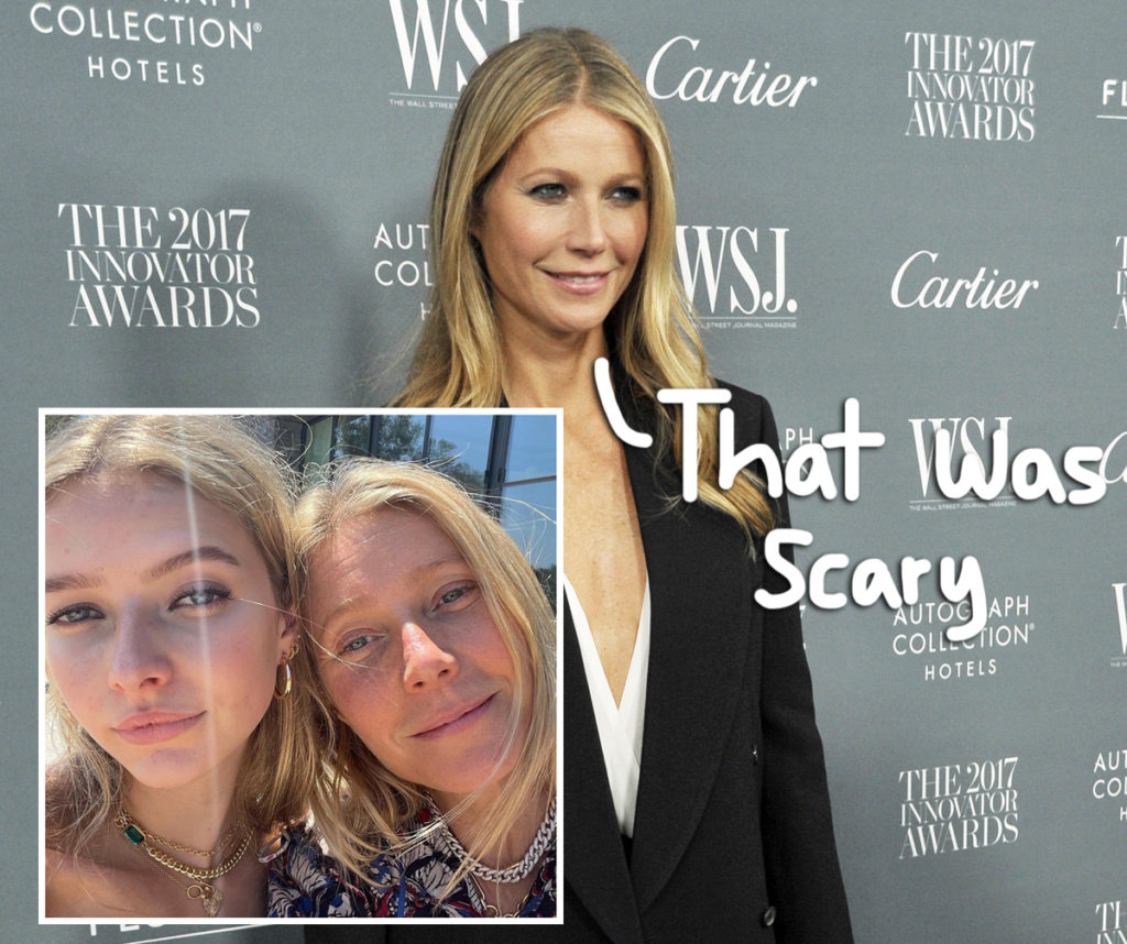 Gwyneth Paltrow 'Almost Died' Giving Birth To Apple Martin!