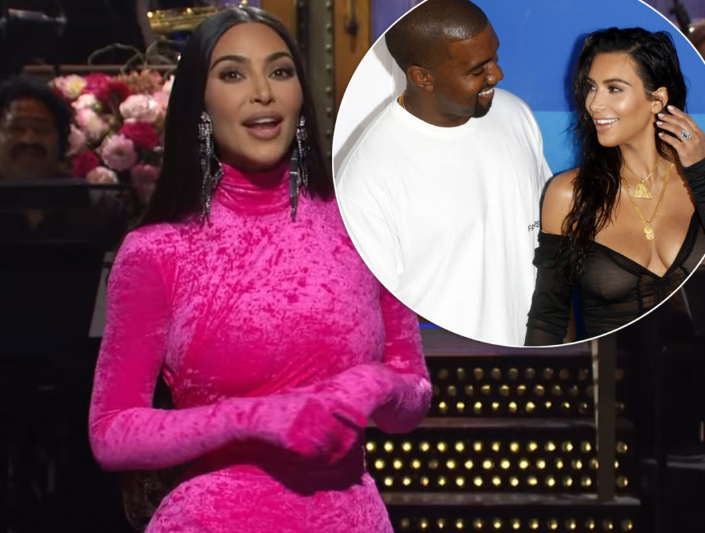 Kim Kardashian And Kanye West Reportedly Were ‘making Eyes At Each Other During Her Snl Gig