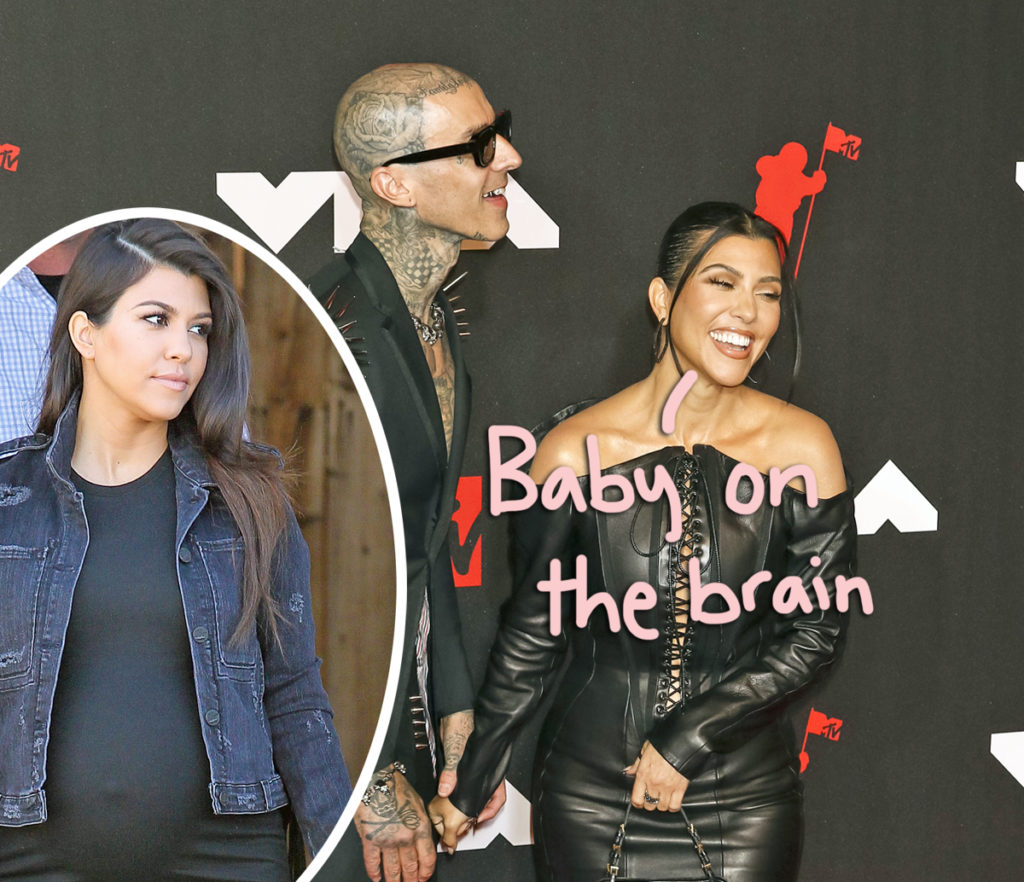 Kourtney Kardashian & Travis Barker Are 'Hoping To Be Expecting' A Baby