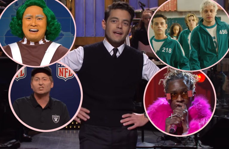 Rami Malek Flaunts His 'Resting Villain Face,' Turns Squid Game Into A