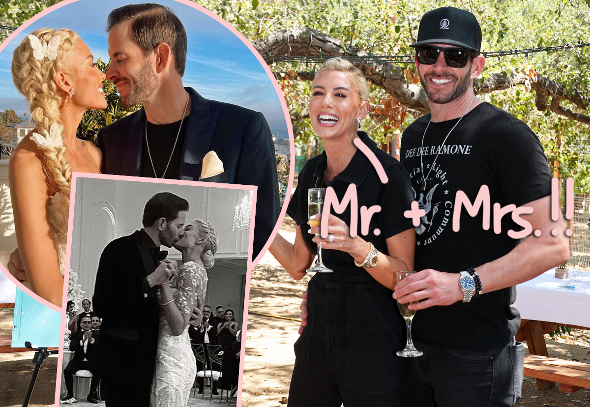 Tarek El Moussa And Heather Rae Young Officially Tied The Knot Go Inside Their Dream Wedding