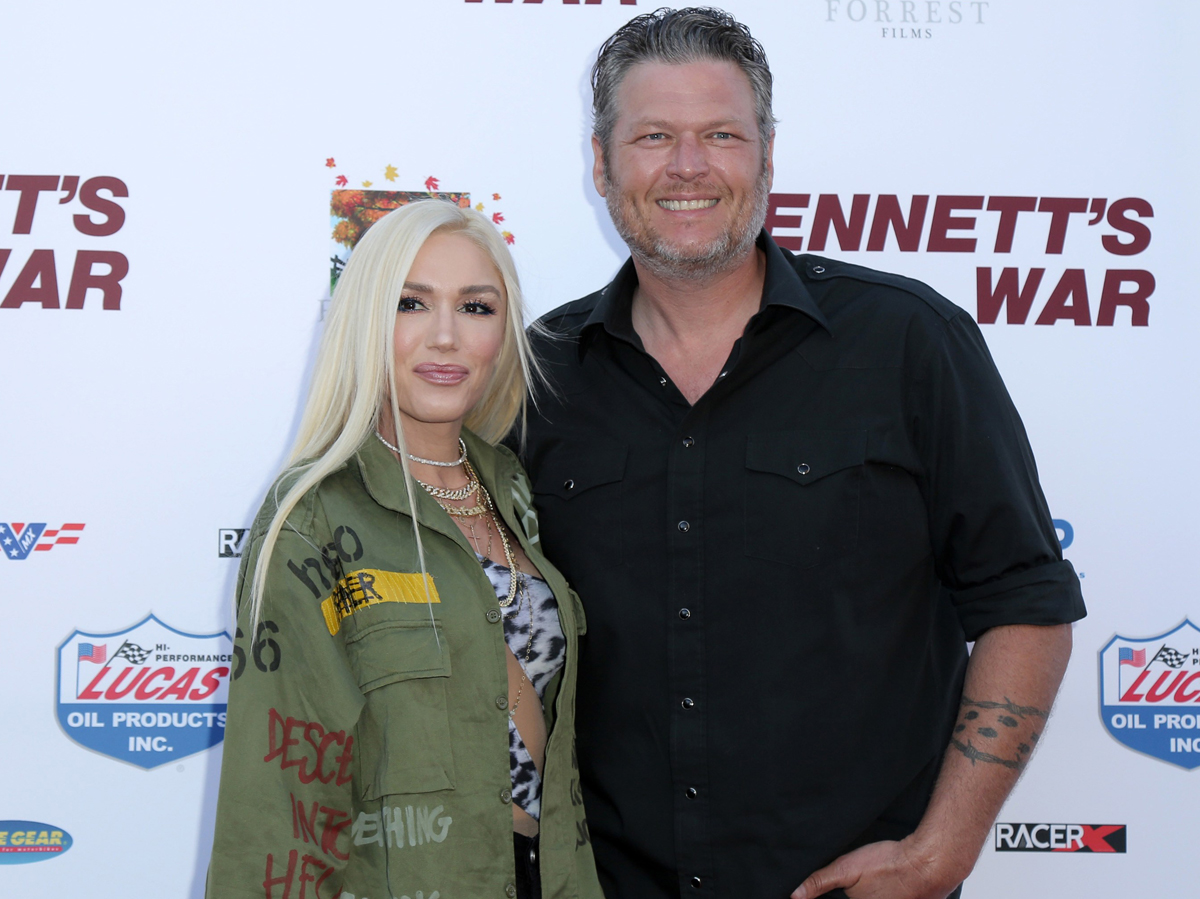blake shelton, gwen stefani : blake wishes 'better half' gwen a happy birthday