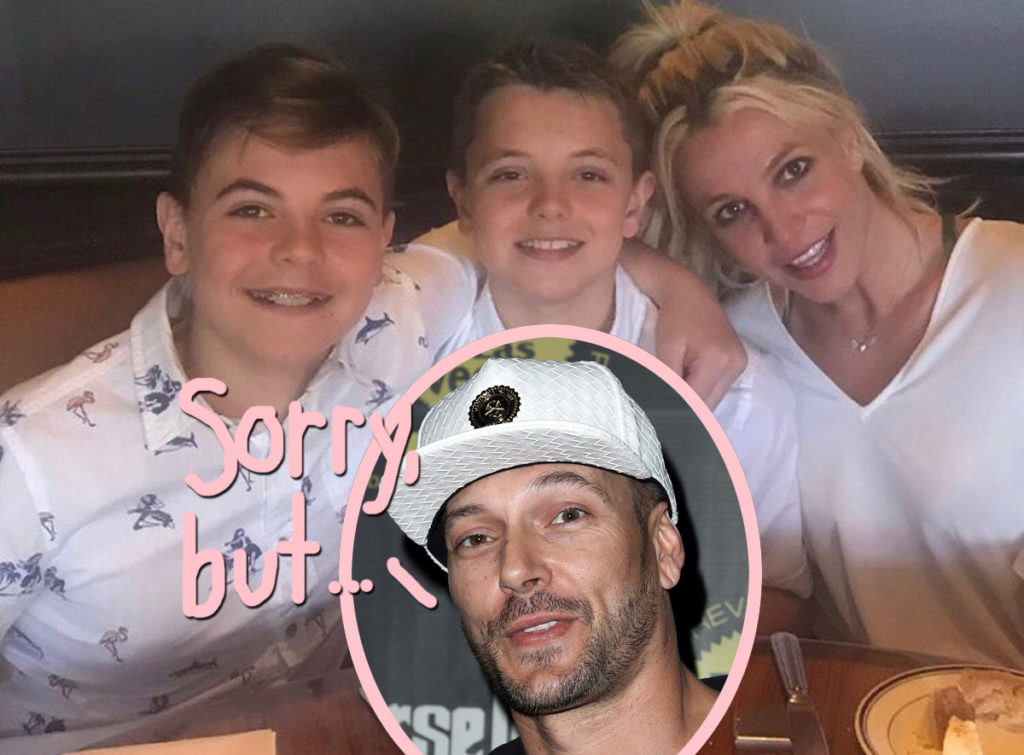 Kevin Federline Will Not Budge On Custody Agreement With Britney Spears Even After