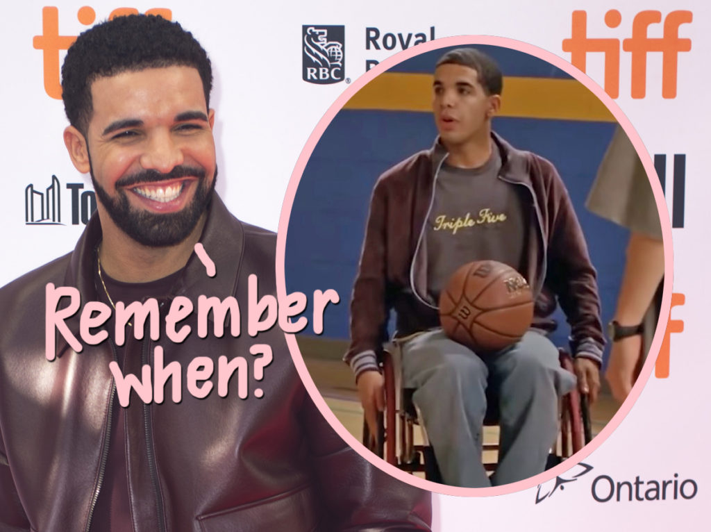 Drake Threatened Legal Action To Get Out Of The Wheelchair On Degrassi Because It Made Him 