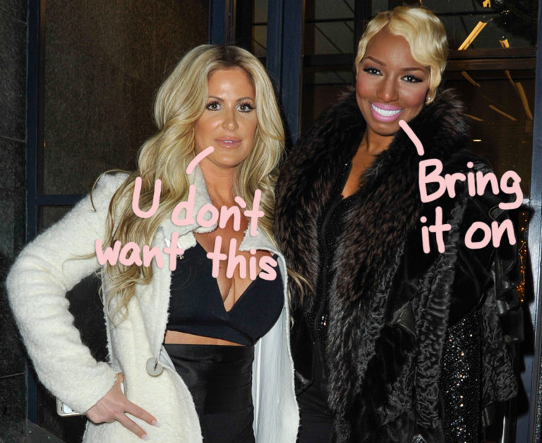 Oh Snap Nene Leakes Allegedly Tried To Choke Rhoa Co Star Kim Zolciak In Off Camera