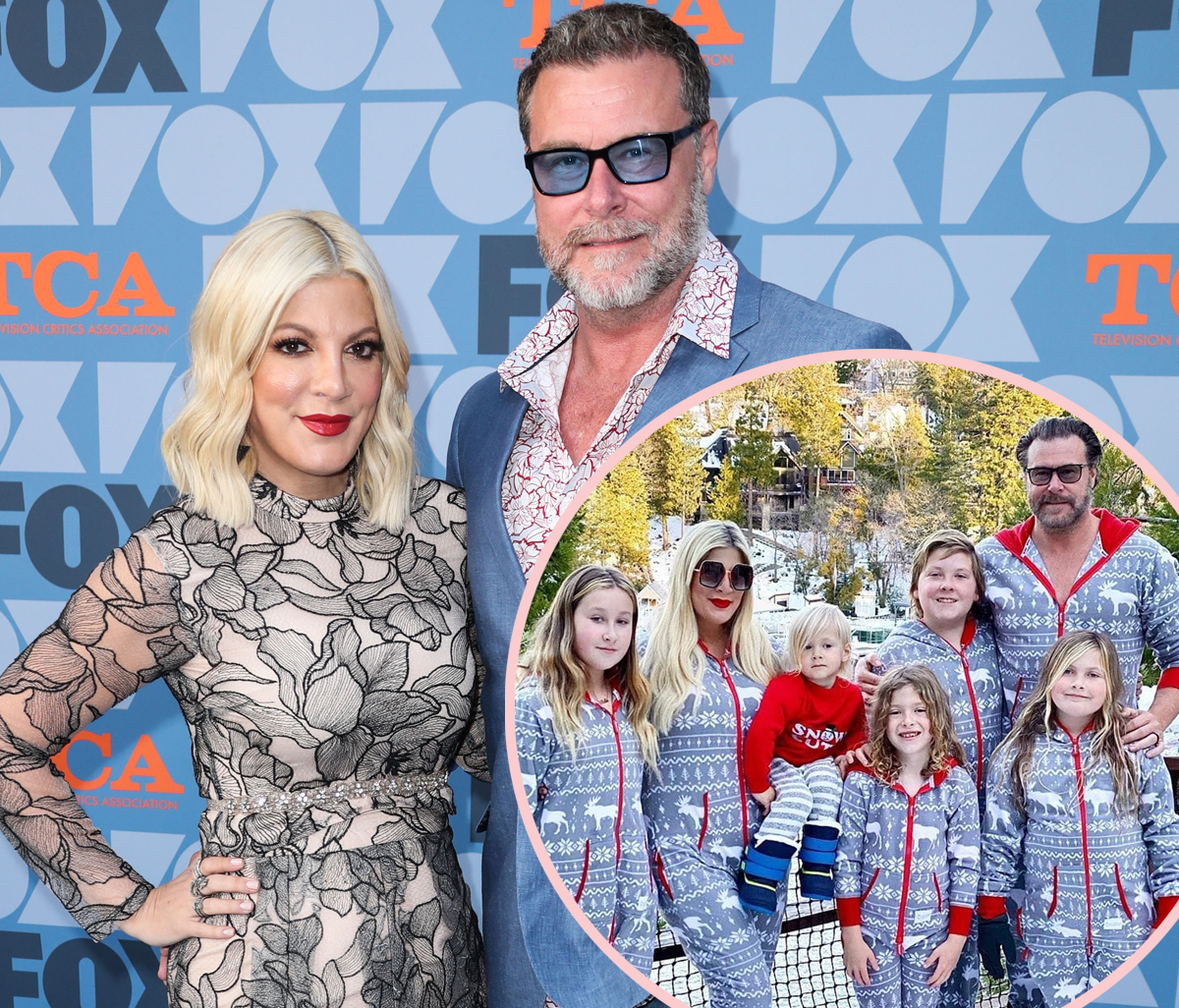 Tori Spelling Stayed With Dean Mcdermott For The Kids Even Though Her Friends Can T Stand Him Perez Hilton