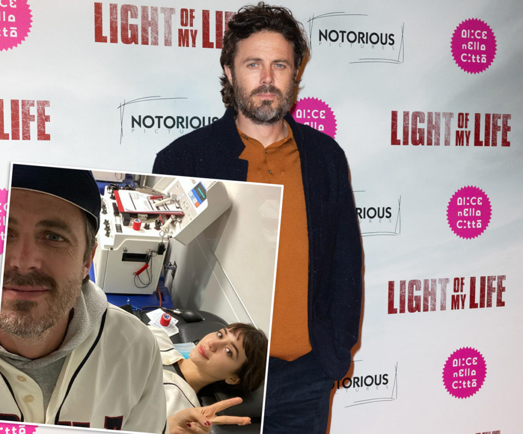 Casey Affleck & Girlfriend Caylee Cowan Go Instagram Official