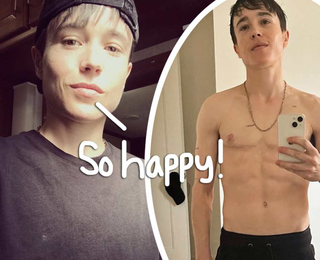 Umbrella Academy Star Elliot Page Shows Off Abs In Shirtless Photo The Best Porn Website