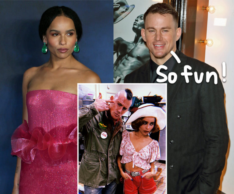 Channing Tatum & Zoë Kravitz Show Off Their First Couples Costume From