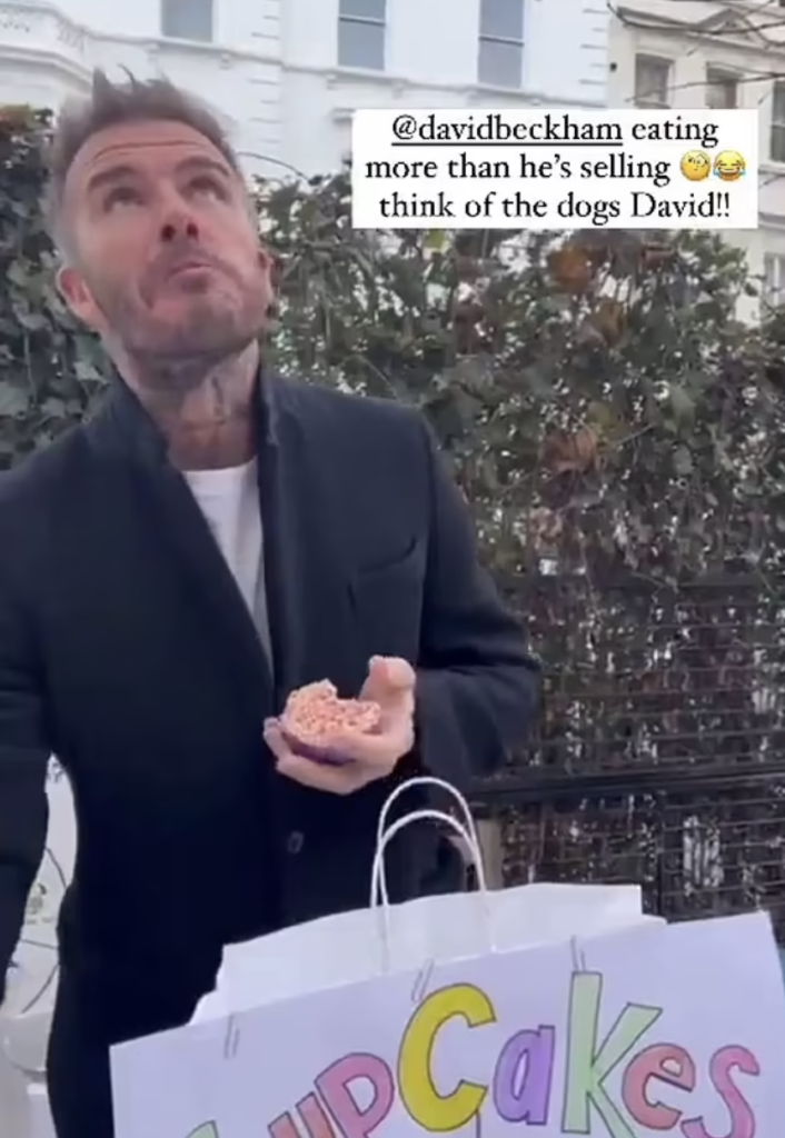 Ouch!! David Beckham Posts Bloody Selfie After Daughter Harper BIT HIM ...