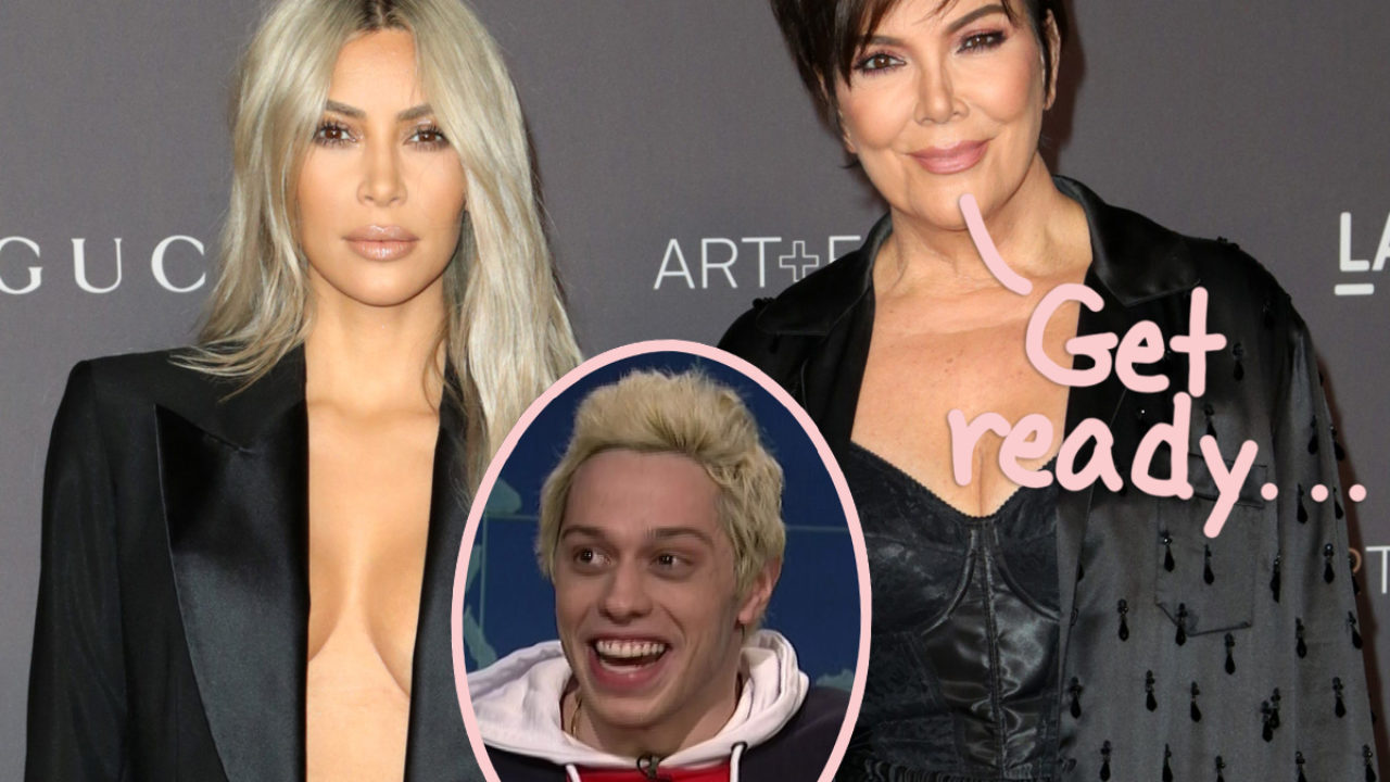 OMG THIS Was Kim Kardashian's Birthday Present To Pete Davidson?! - Perez  Hilton