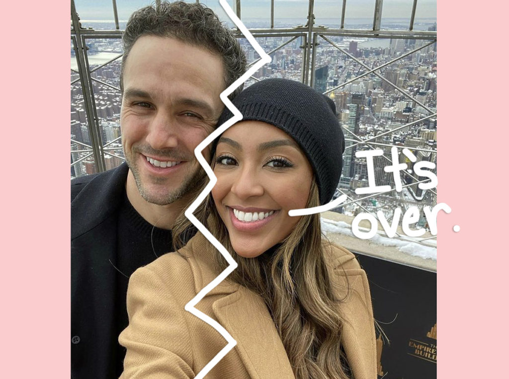 Bachelorette Tayshia Adams Splits From Fiancé Zac Clark Weeks