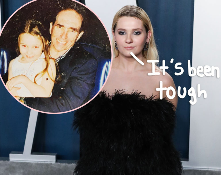 Abigail Breslin Reflects On The First Christmas Without Her Dad Following His Death From COVID