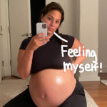 Ashley Graham Shows Off 'Tree Of Life' Stretch Marks In Nude Pregnancy Pic!