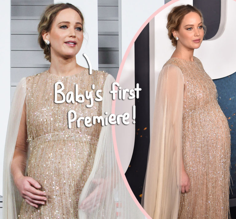 Jennifer Lawrence Proudly Glams Up Her Baby Bump In Glorious Return To