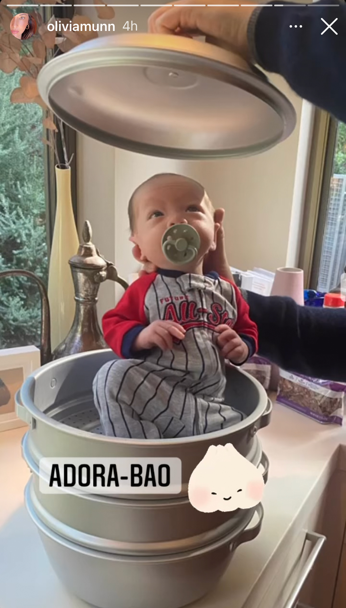 Aww! Olivia Munn Shares New ‘Adora-bao’ Pictures Of John Mulaney With Their Son Malcolm!