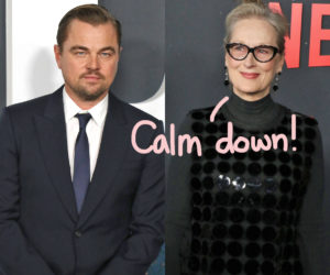 WTF?! Leonardo DiCaprio 'Had A Problem' With Meryl Streep Filming Nude
