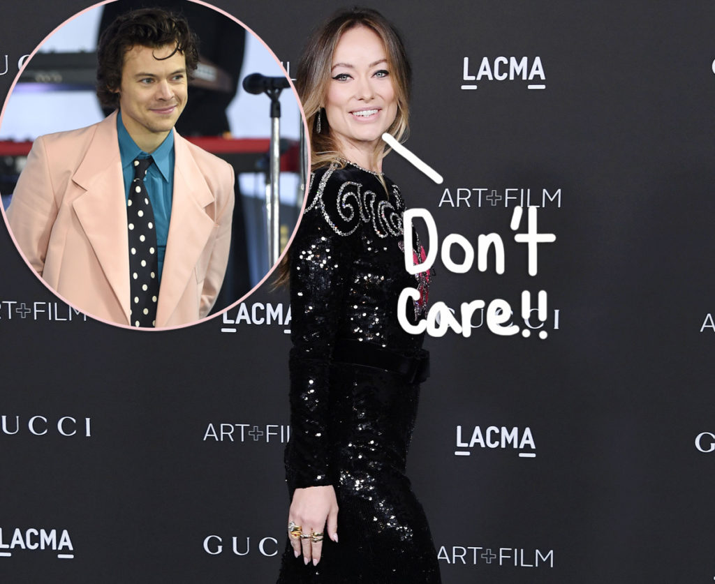 Olivia Wilde Says Harry Styles Age Gap Criticism Doesn't Bother