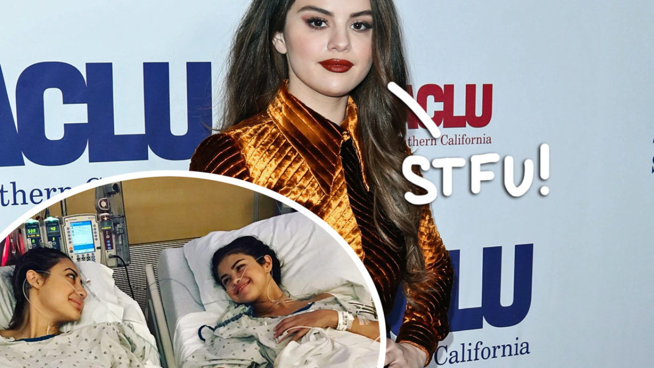 Selena Gomez Anal Porn Captions - Selena Gomez SLAMS Troll Criticizing Her Drinking 'Joke' Following Kidney  Transplant - Perez Hilton