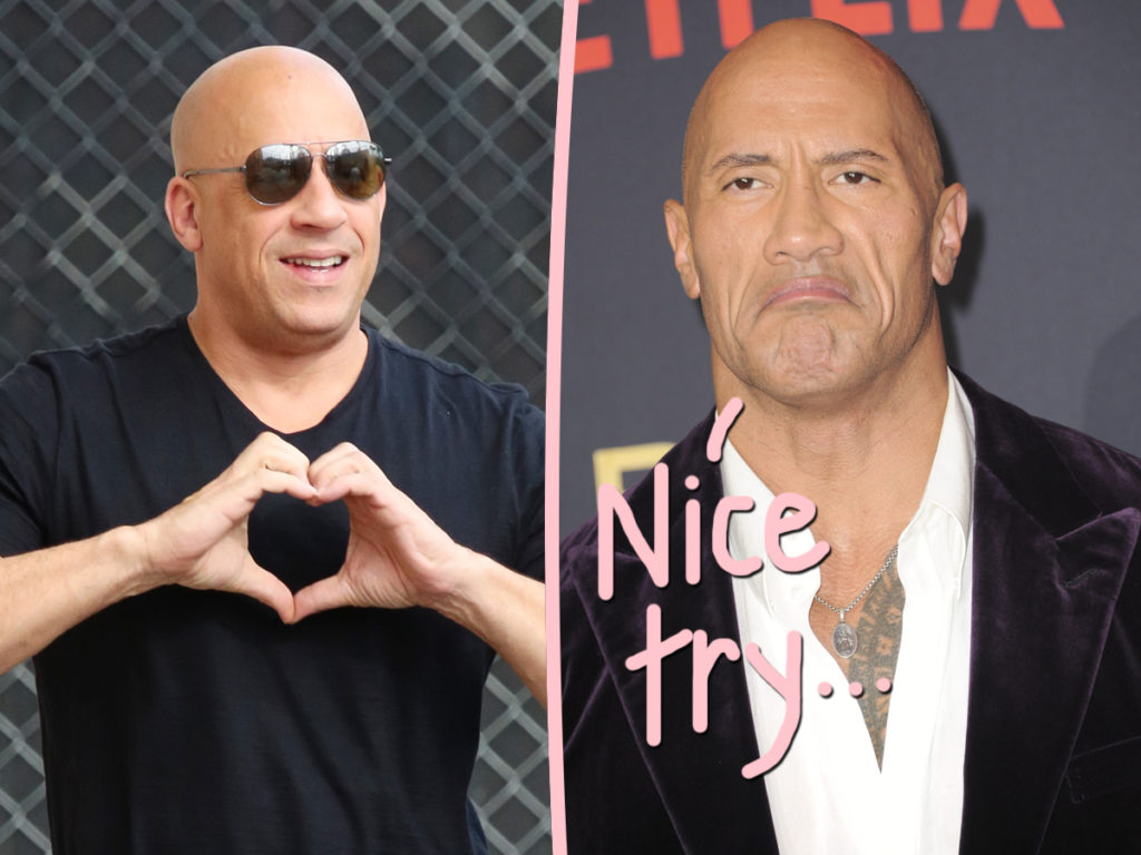 Vin Diesel Says He Could Totally Take Dwayne 'The Rock' Johnson In