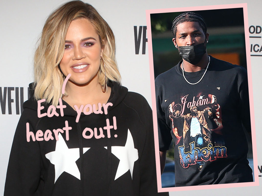 Khloé Kardashian Shows Off Shredded Abs Amid Tristan Thompson Drama Perez Hilton