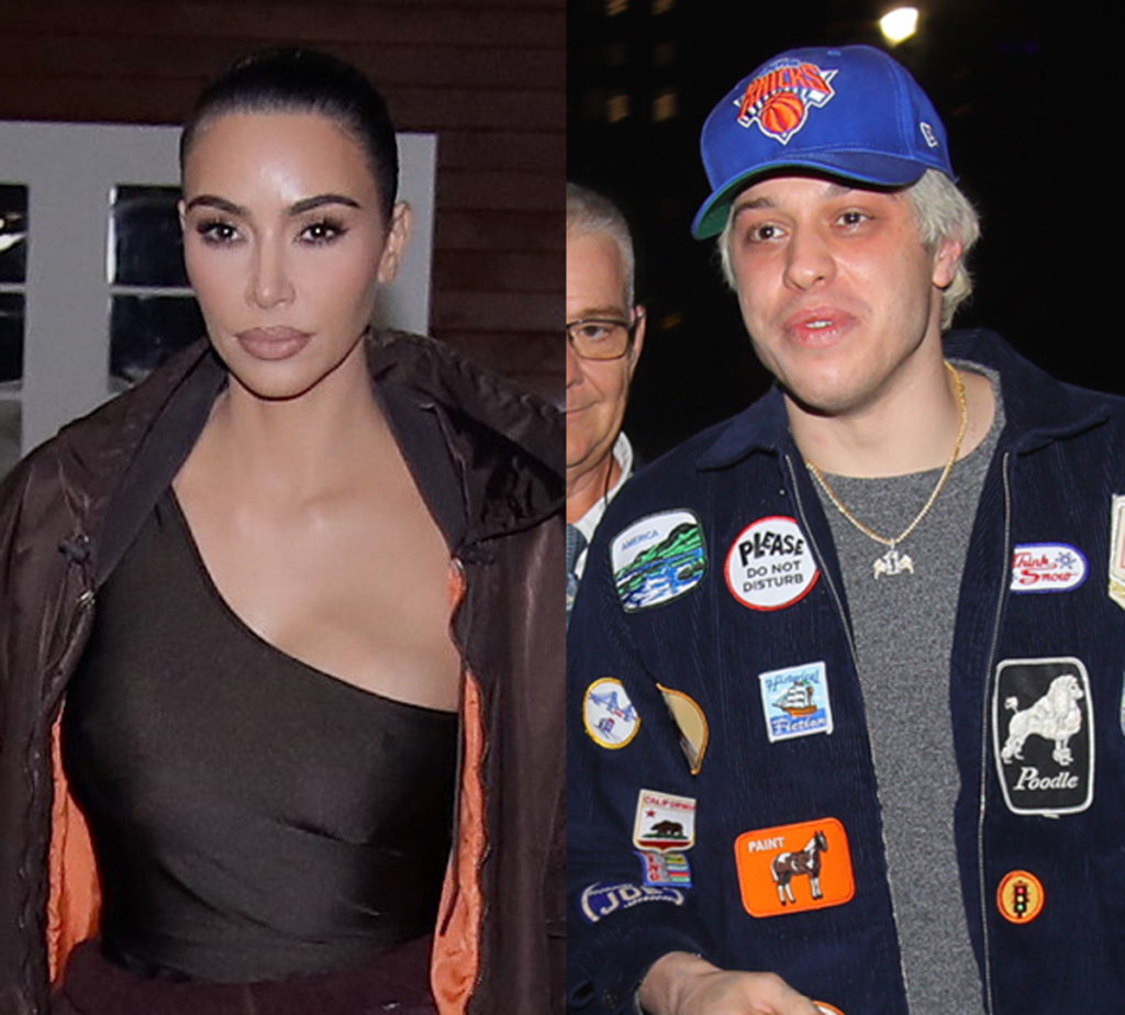 Pete davidson and Kim kardashian spotted separately