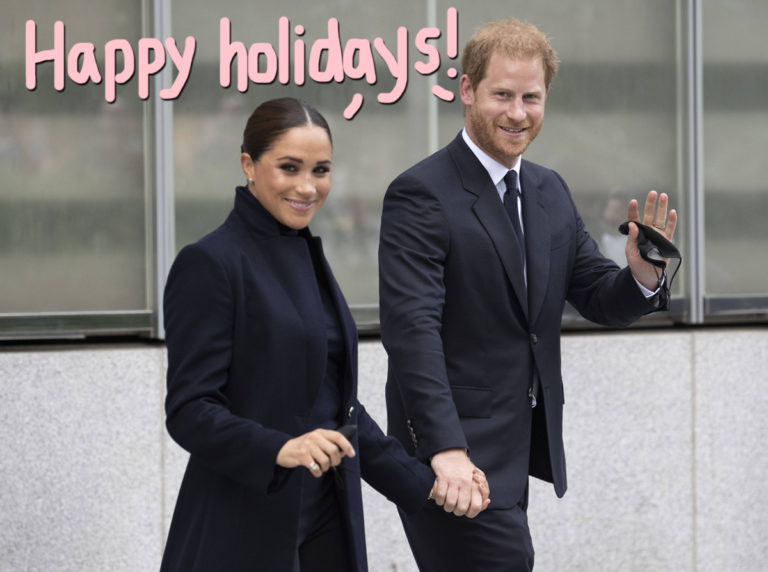 Prince Harry & Meghan Markle Share Holiday Card Featuring Archie ...